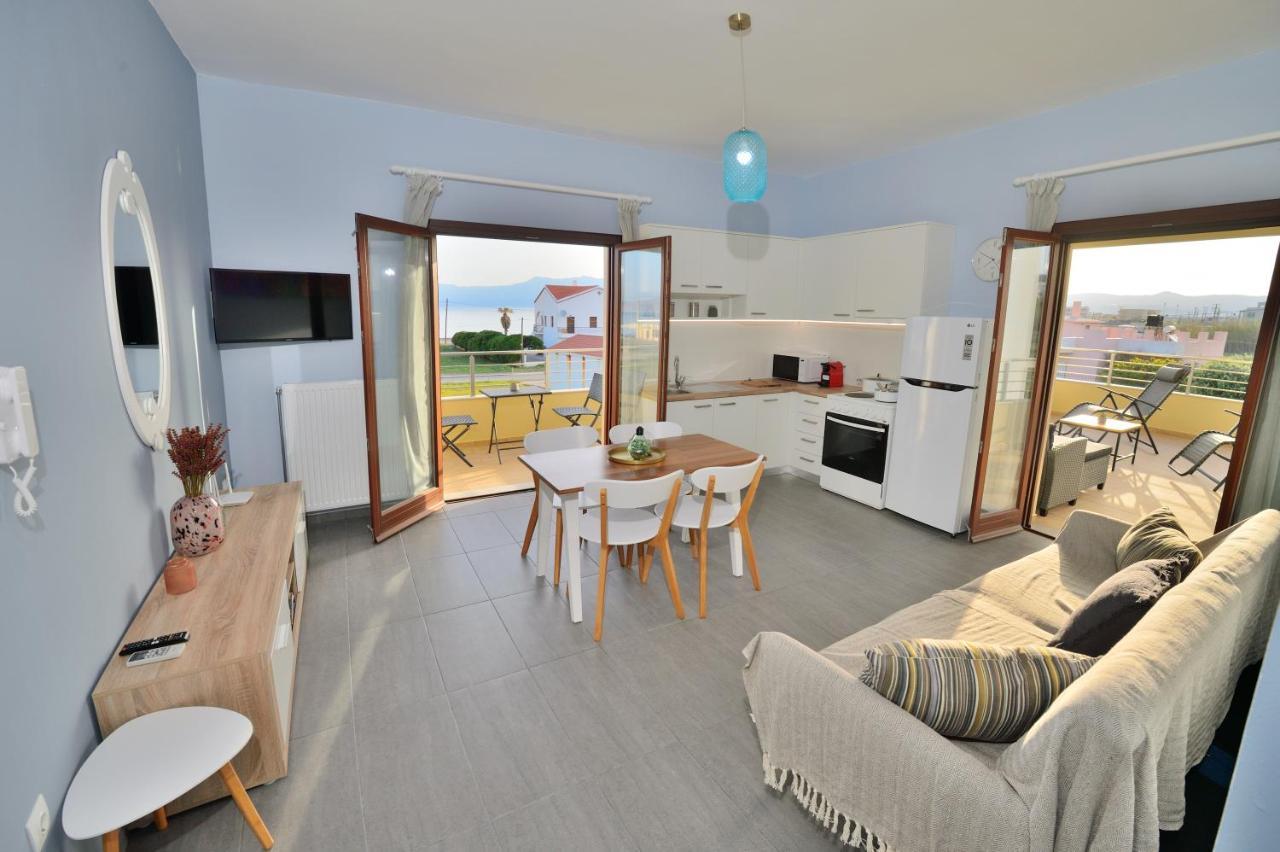 קיסאמוס Ammos Apartment - Brand New, Stylish, By The Beach מראה חיצוני תמונה